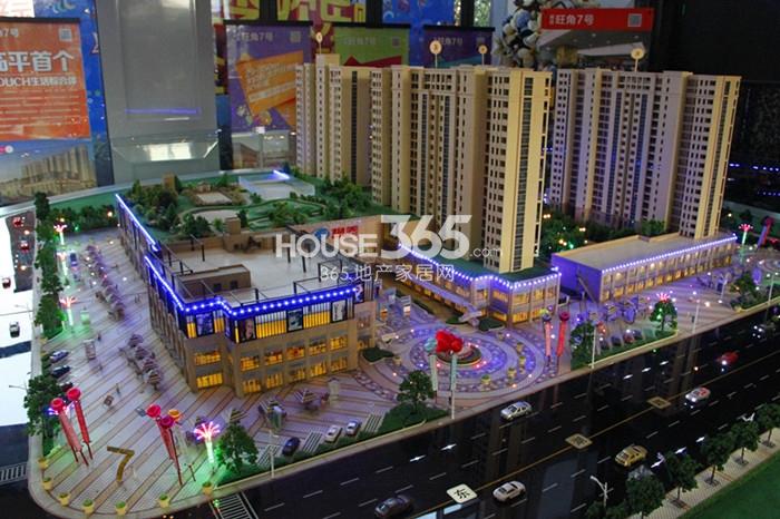 莱茵旺角7号项目售楼处沙盘图