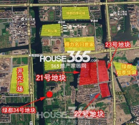 农房尚海湾（22、23号地块）区域图