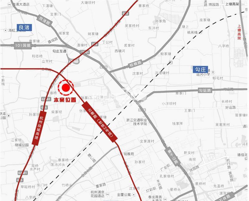 越秀星汇悦城项目区位简图