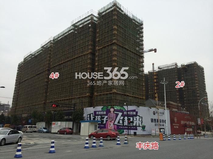 2015年1月份汉嘉申花郡项目实景--2、4号楼