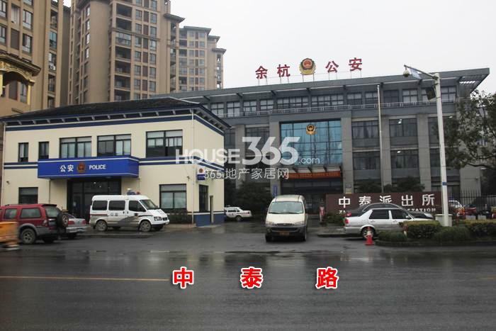 2015年1月底德信早安项目周边中泰派出所
