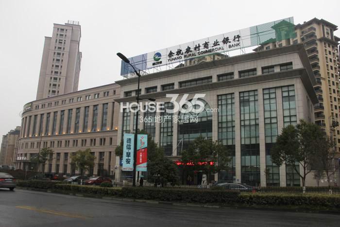 2015年1月底德信早安项目周边余杭农村商业银行