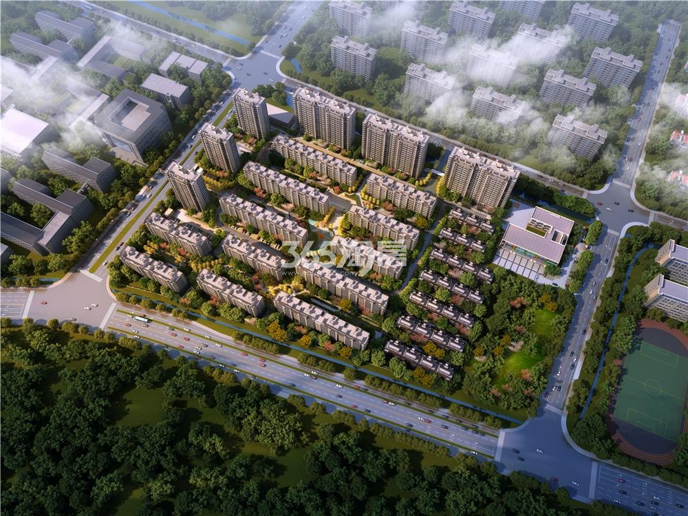 御清城项目鸟瞰图