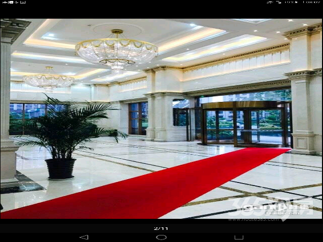 【蔚蓝商务港d座121㎡无公摊高层精装正对电