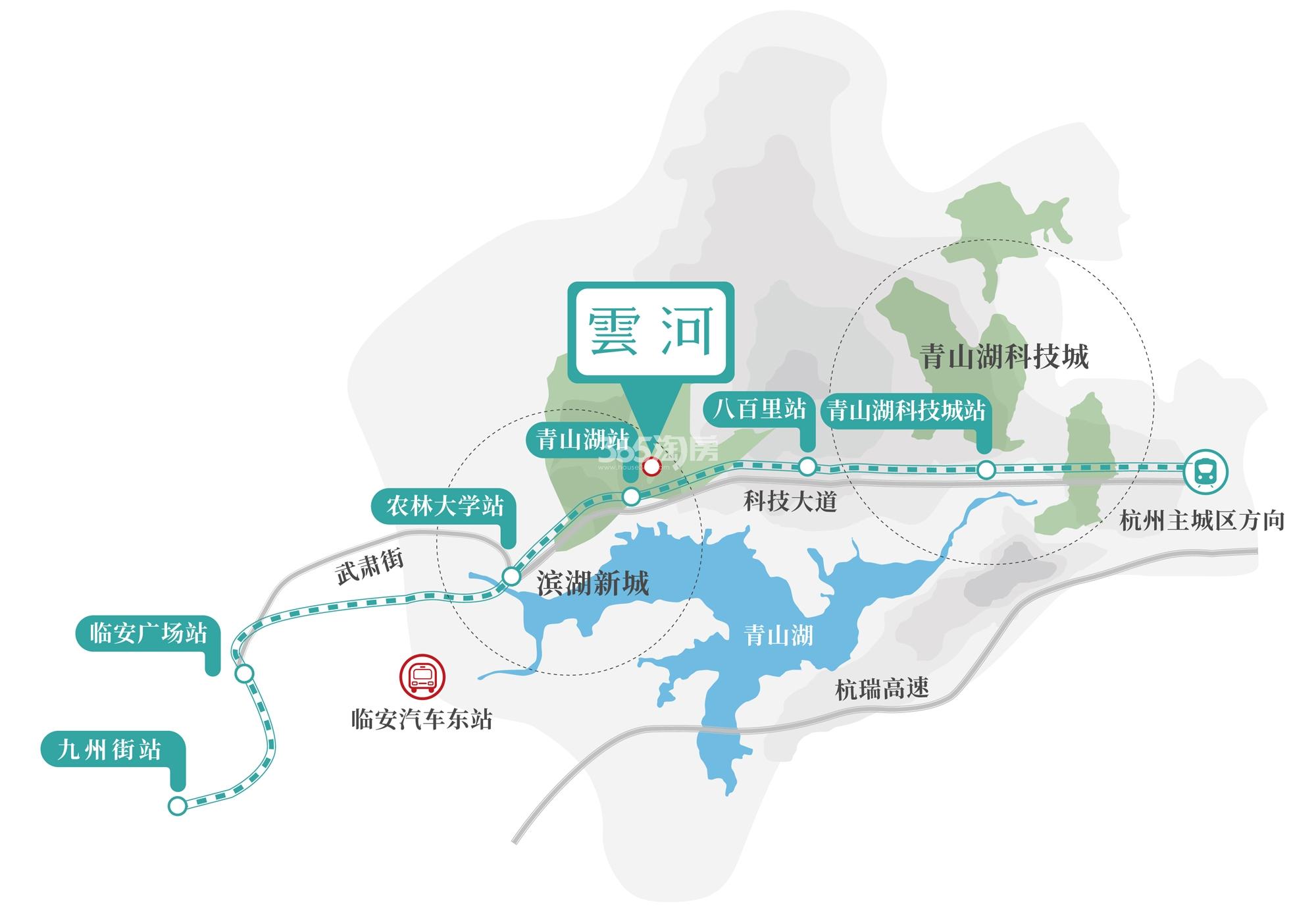 云安朴座交通图