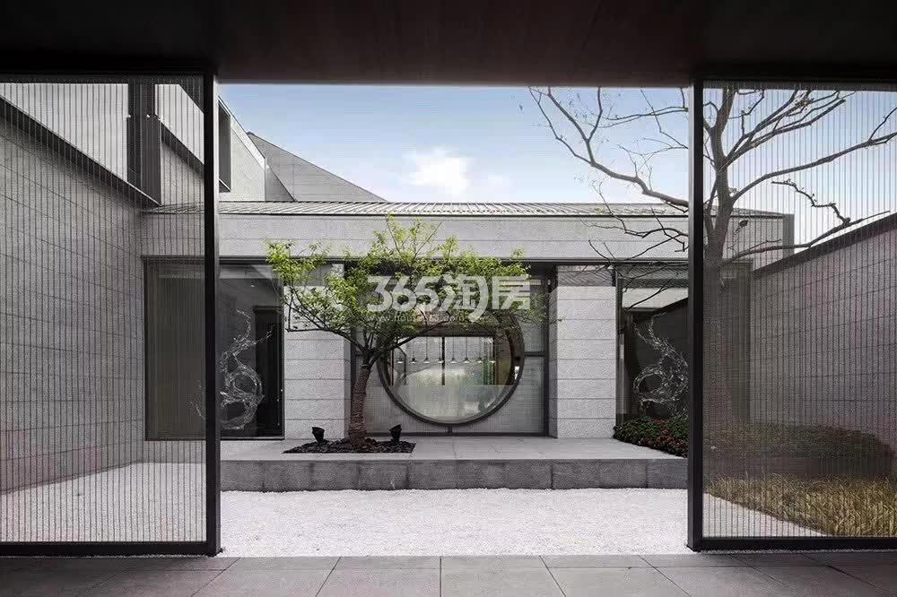 京杭府排屋园区局部效果图