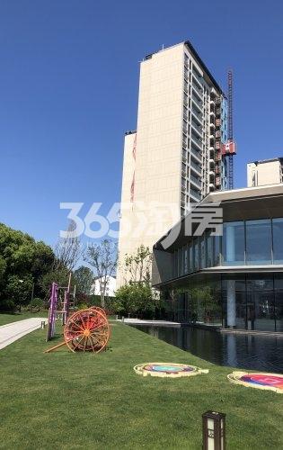 甪澄时光花园在建高层实景(5.11)