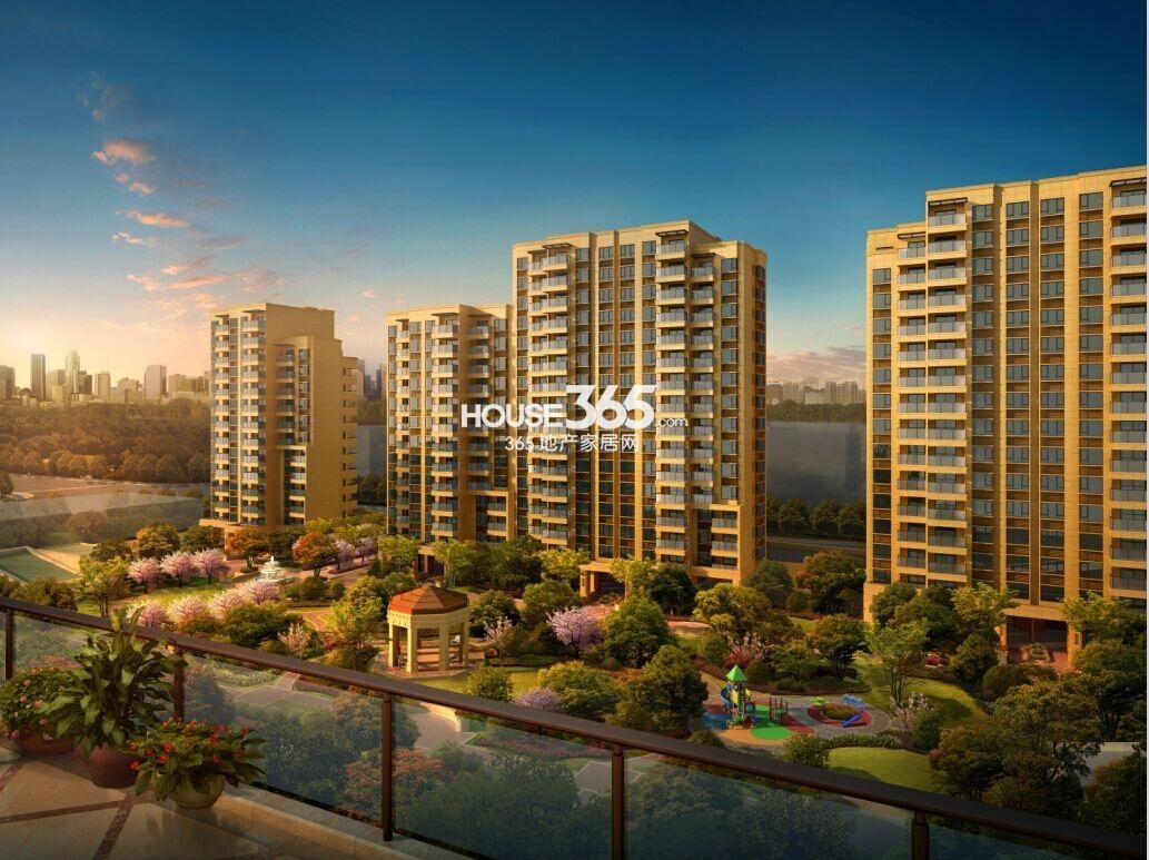 天阳明朗景观庭院效果图