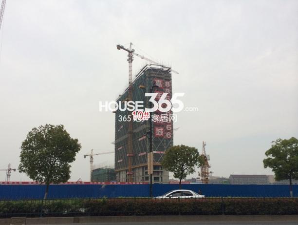 嘉丰万悦城项目10号楼施工进程图（2015.5）