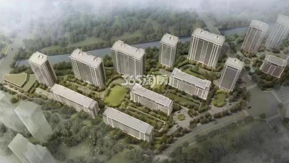 九龙仓天玺二期（84号地块）规划鸟瞰图
