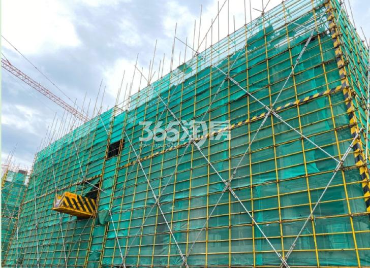 翡丽云邸6#工程进度（2020.8）