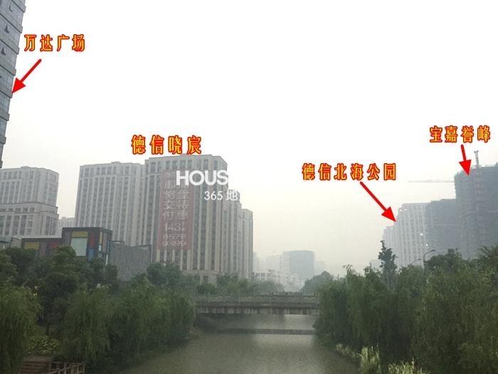 杭州万达广场实景图