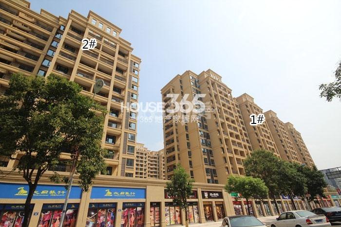 广大融城印象1、2号楼施工实景图 2015年9月摄