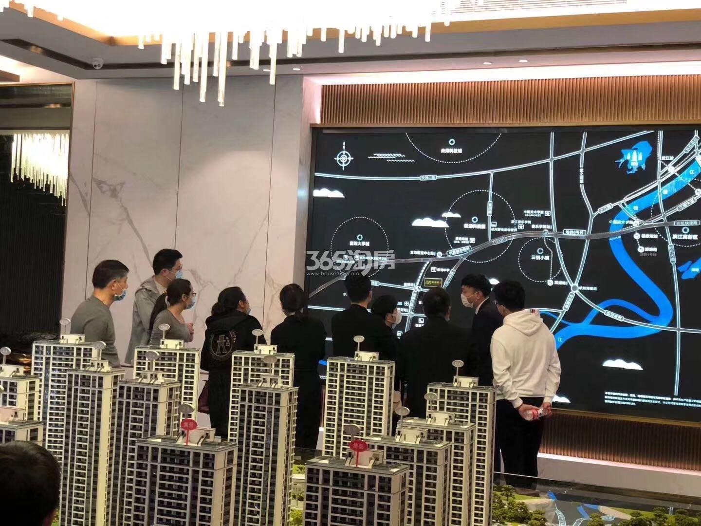 新视界公寓售楼处现场实景图（2020.3）