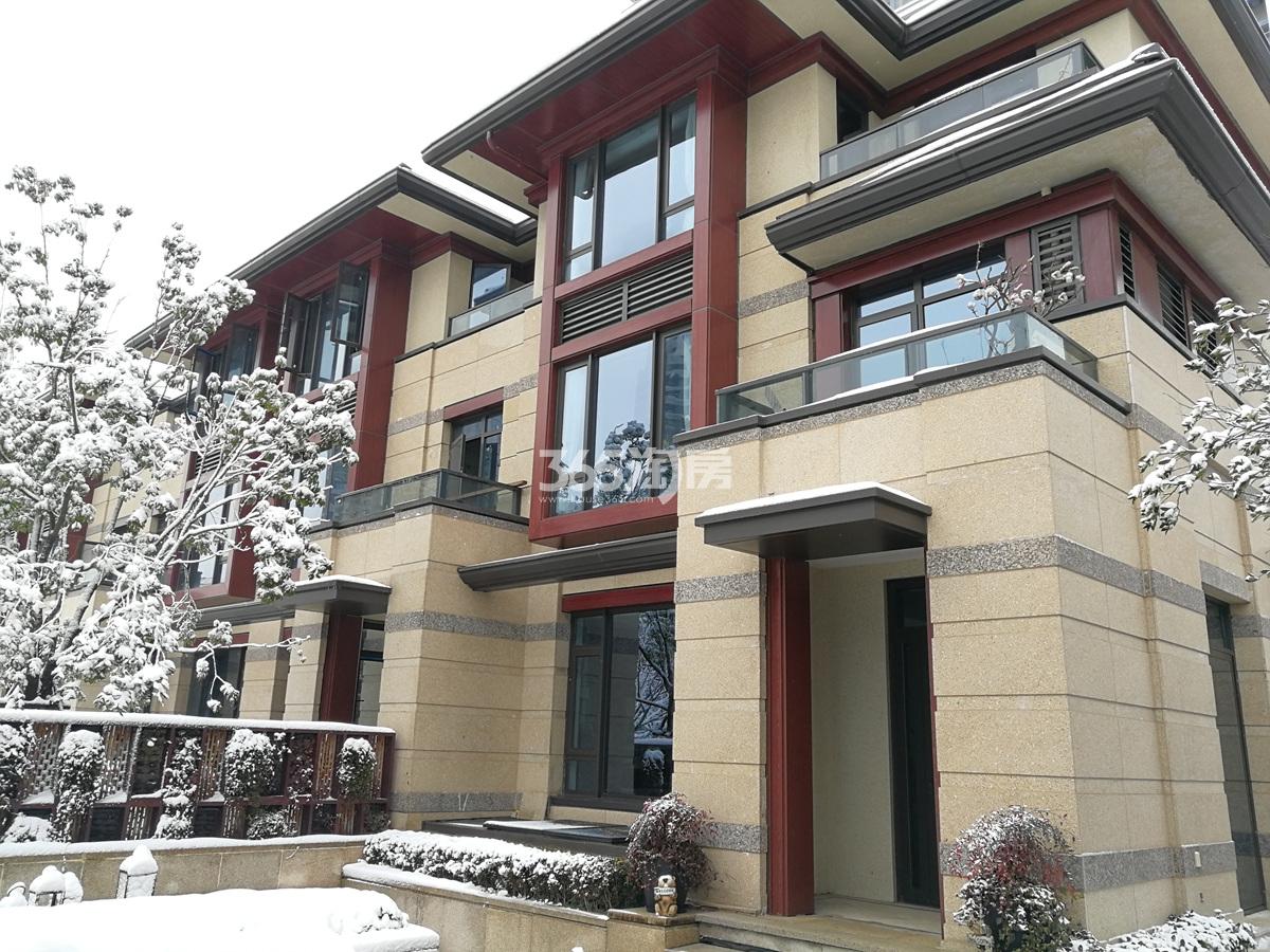 2018年1月融信澜天排屋实景