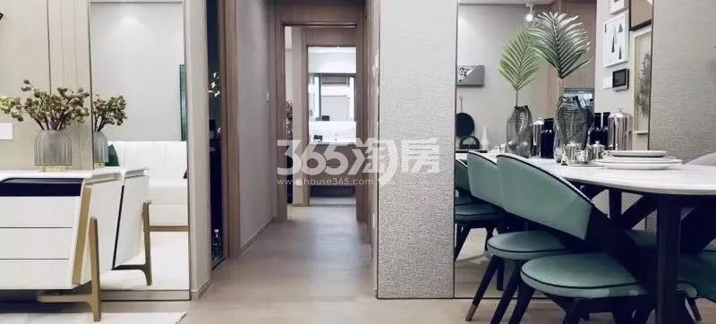 东原旭辉璞阅高层A户型89方低密度多层——餐厅