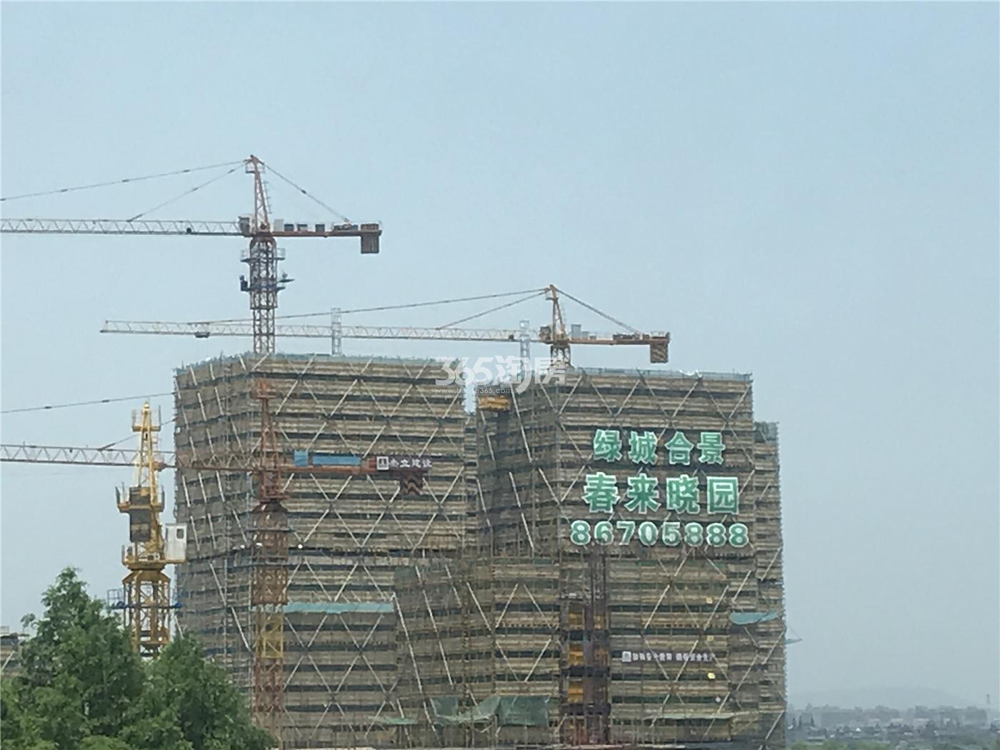 2020年5月春来晓园建设进度实景
