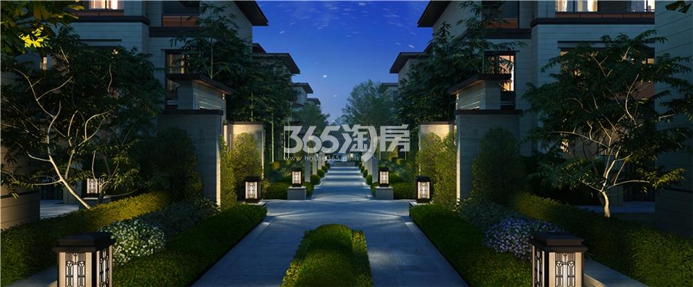 瑞城熙园夜景图