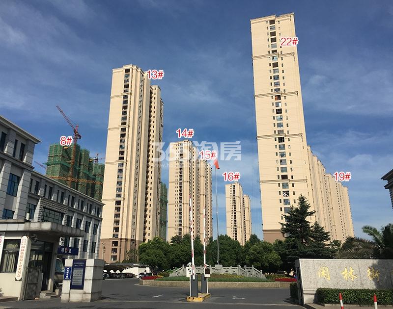 雅居乐国际花园项目东侧楼幢实景图（2018.6）