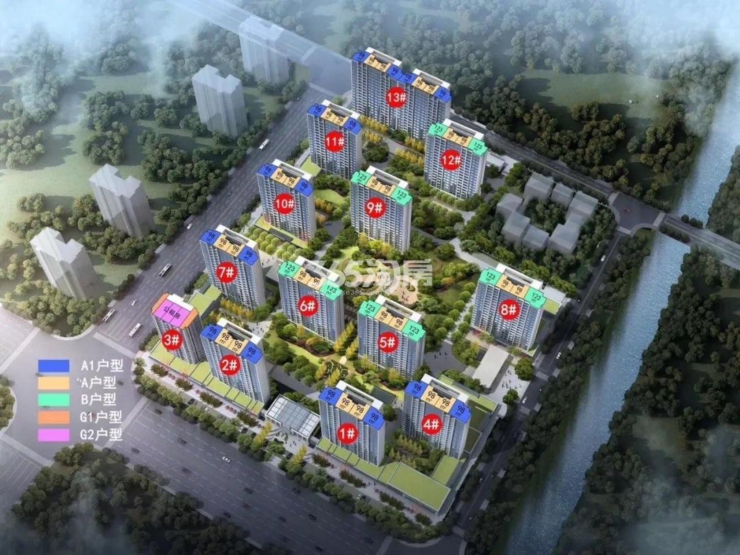 光合映公寓鸟瞰图