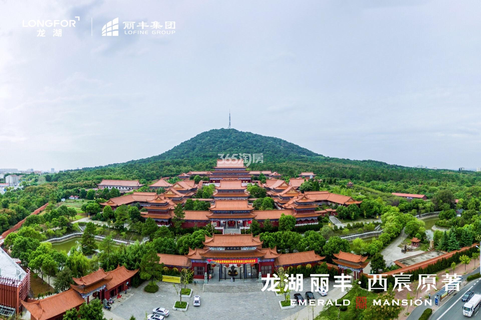 龙湖丽丰西宸原著周边配套开福寺（2019.10.8）