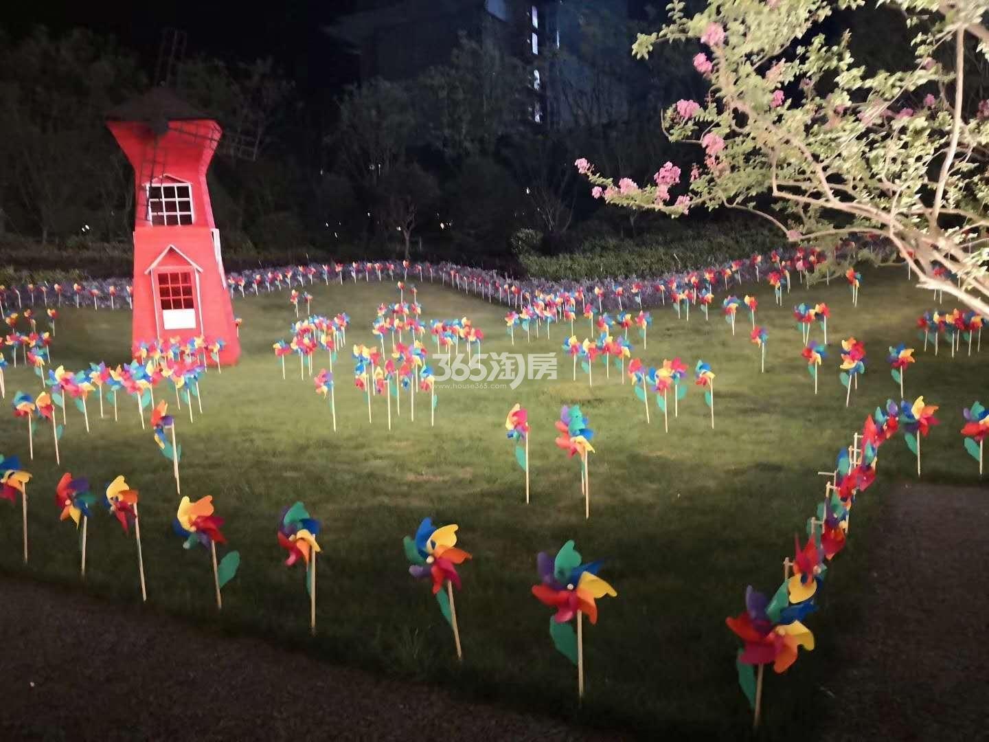 吴越府售楼处夜景（2018.6）
