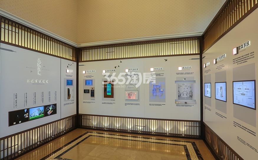 2018年8月烟雨颐和江南府售楼处工艺展示区