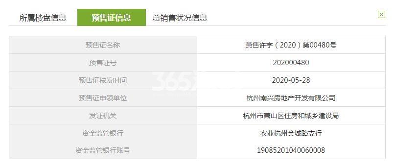 招商招商招商闻博花城6、9、16#预售证