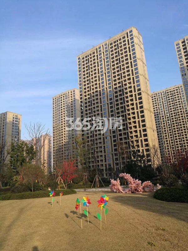 中国铁建江南国际城一期实景图 2017.12