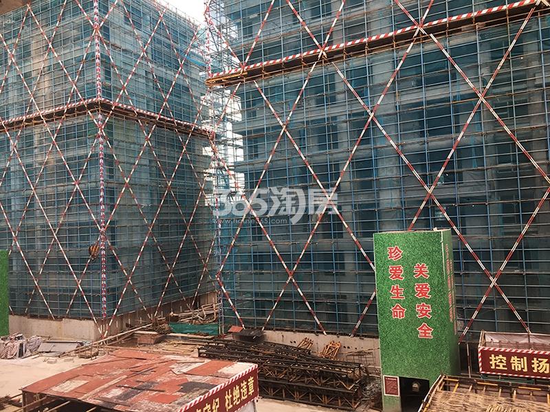 2018年10月联发藏珑玉墅施工现场