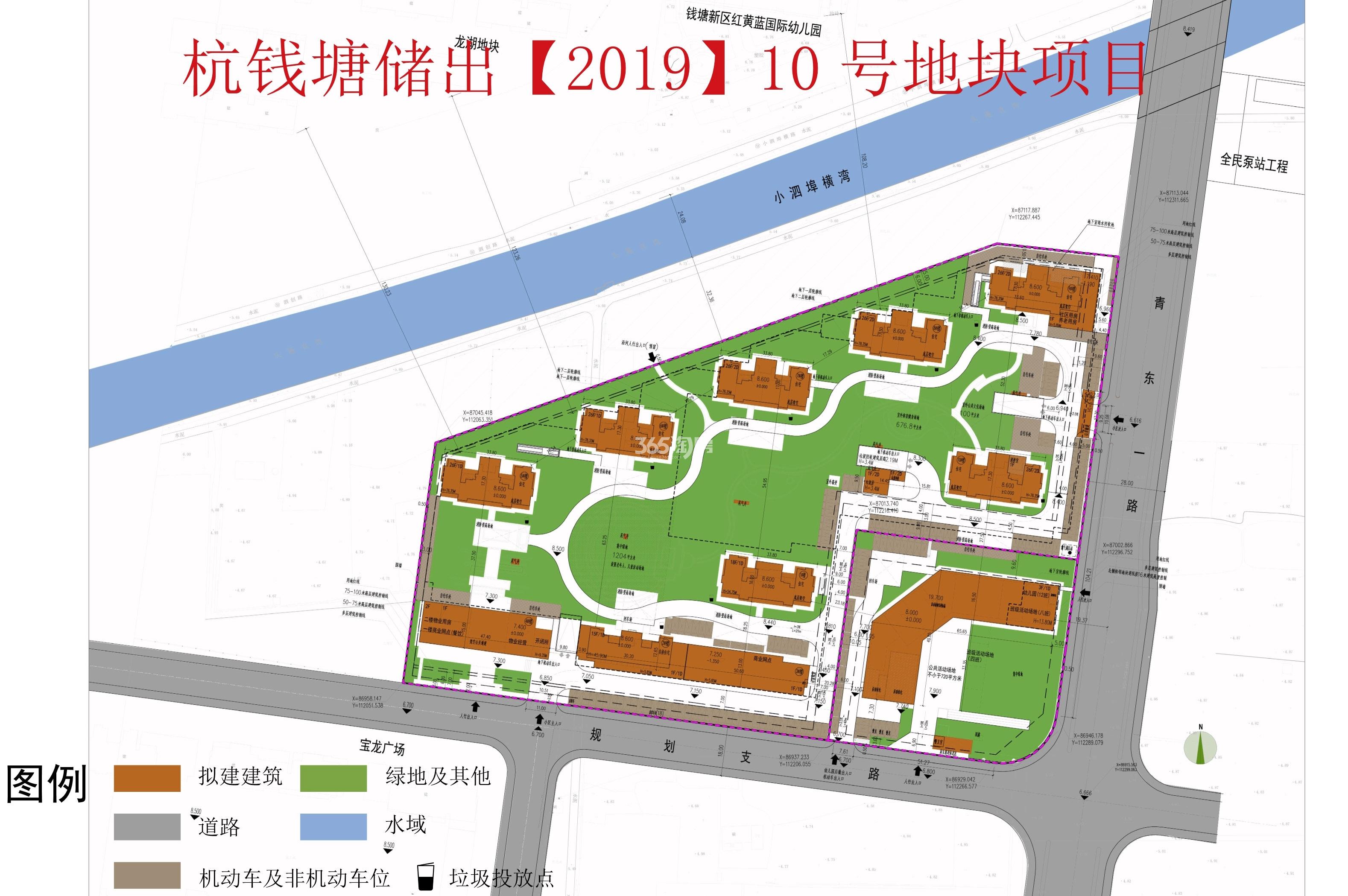 阳光城大江东核心宅地建设规划平面图