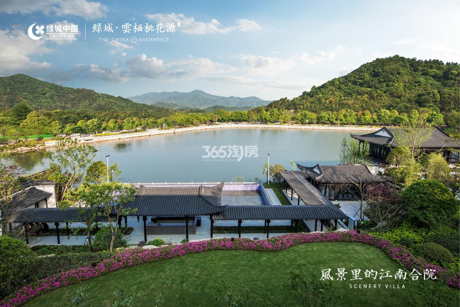 绿城雲栖桃花源景观实景(2019年摄)_杭州绿城雲栖桃花源_杭州新房网_365淘房