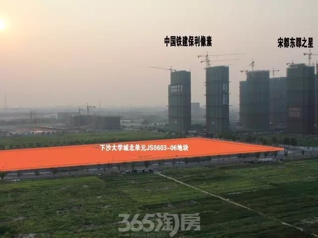 下沙大学城北单元JS0603-06地块实景图