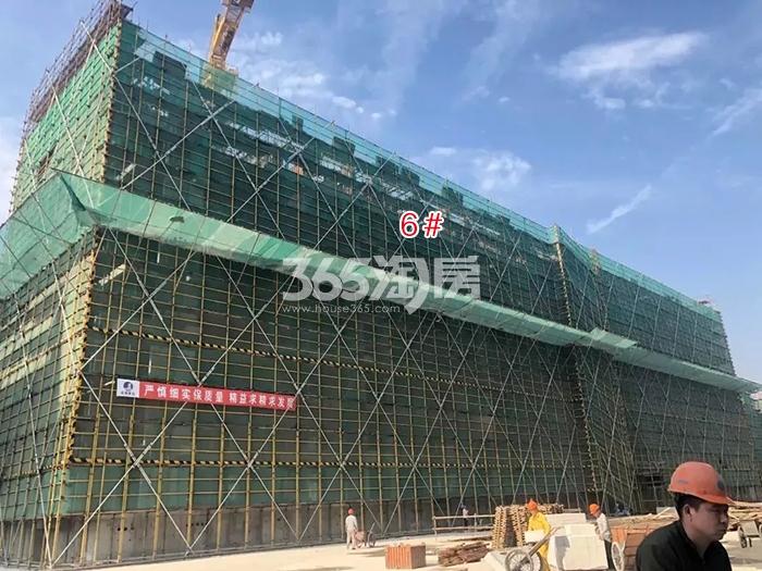 璞丽东方项目6号楼施工进程（2018.4）
