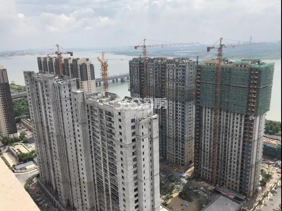 中海钱江湾8月工程进度