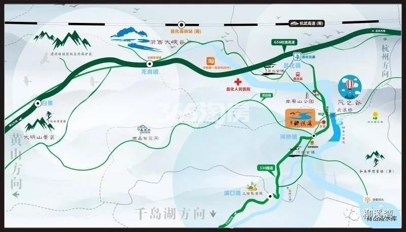 柳溪湾交通图