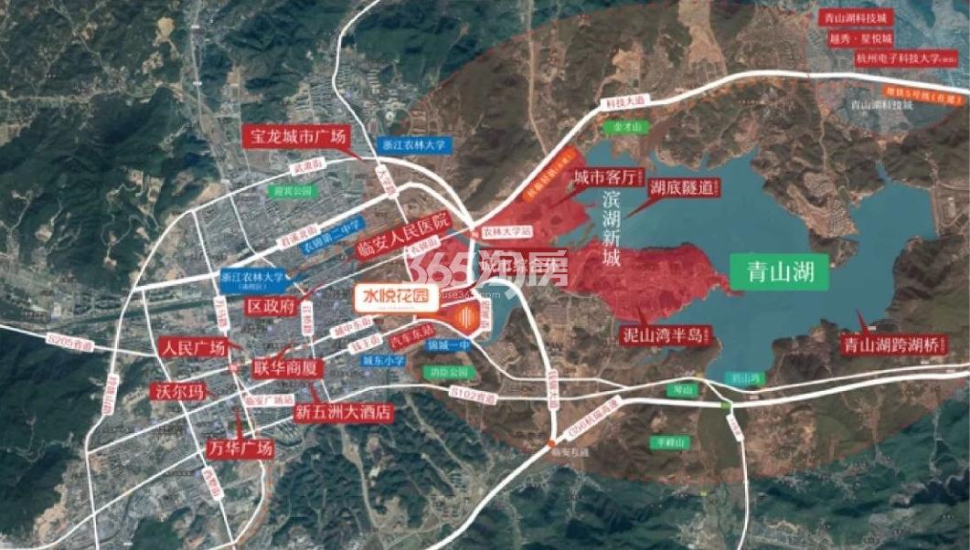越秀湖山悦交通图