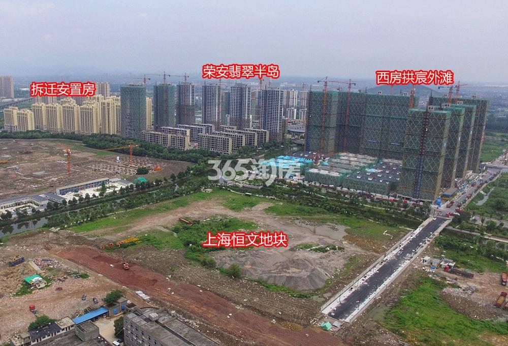 2018年7月荣安翡翠半岛及周边实景
