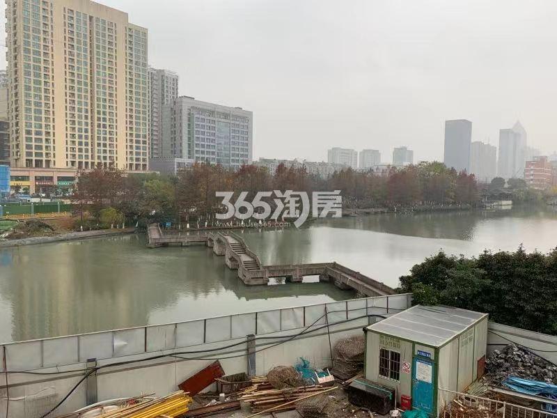旭辉东原国滨府西侧余暨公园实景图 2018年12月摄