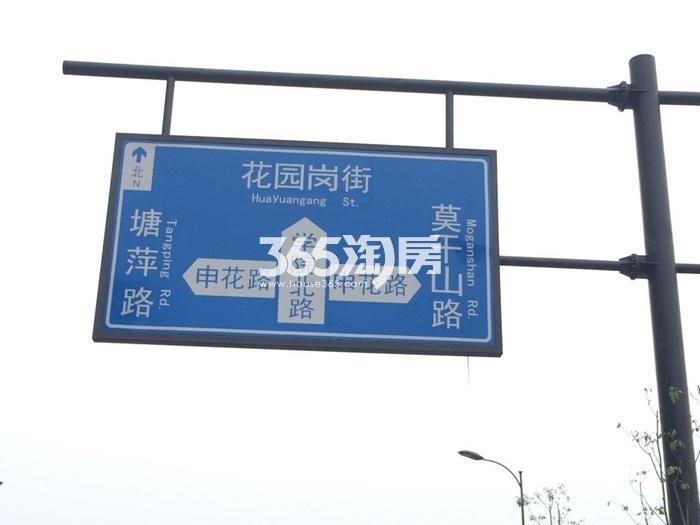 2016年5月碧桂园西江月项目周边路牌