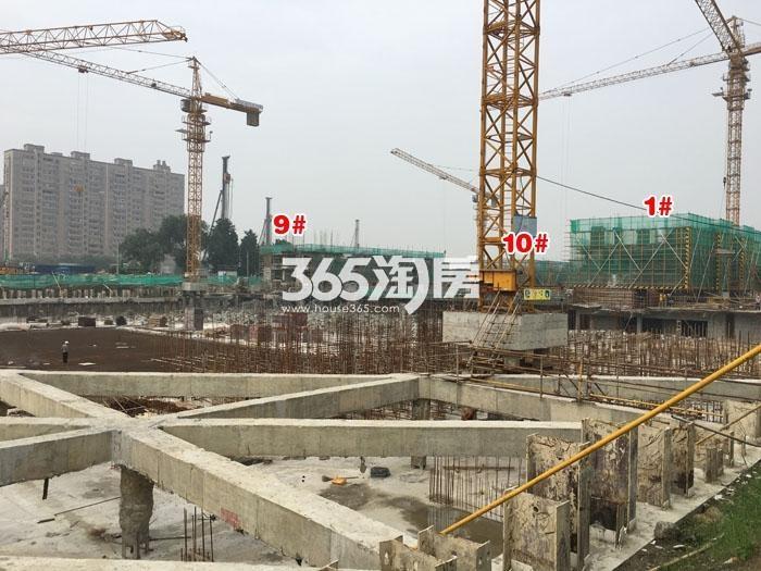 2016年5月万科杭宸项目施工实景---1、9、10号楼