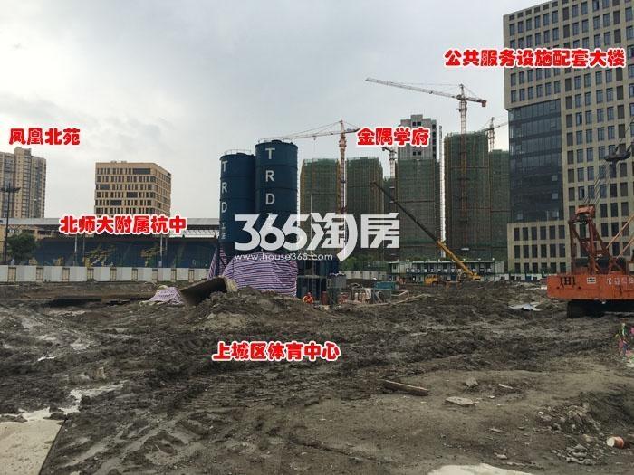 2016年5月金隅学府及周边实景