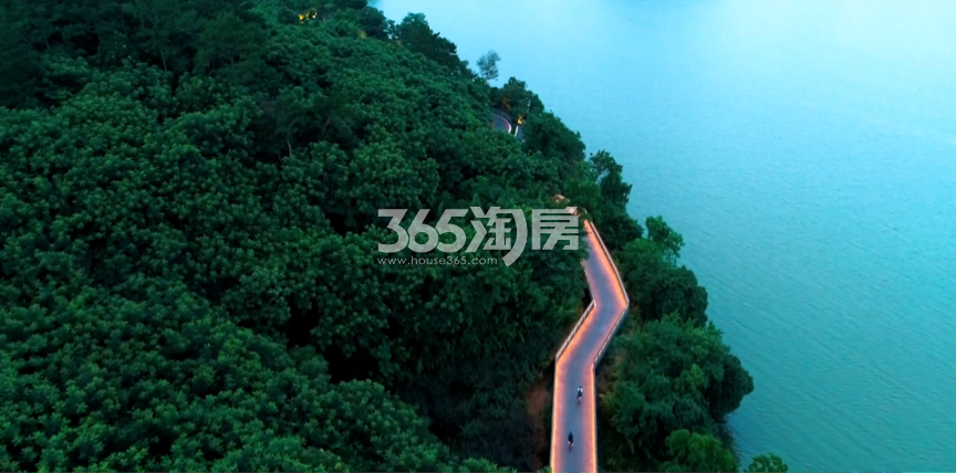 青山湖实景