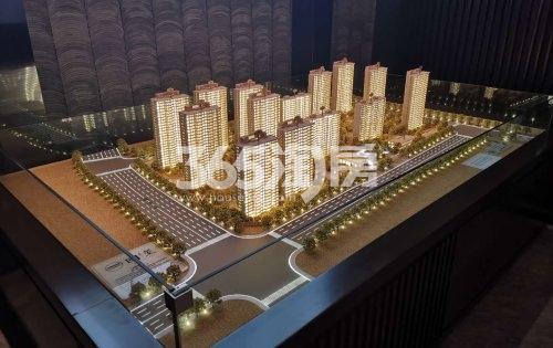 建发·新城·园玺临时售楼处实景图