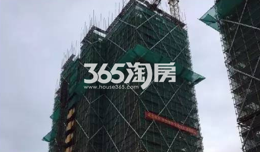 阳光城丽兹公馆4#施工实景图 2017年6月摄
