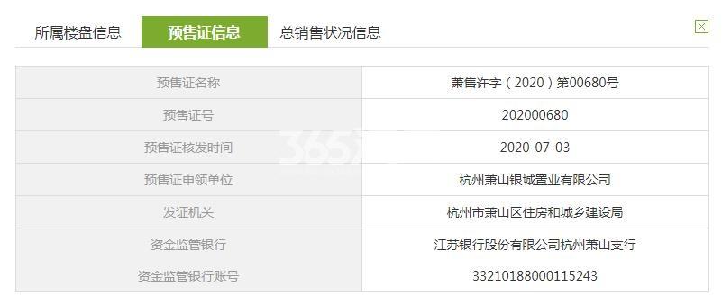 泰悦银座2、7、9、10#预售证