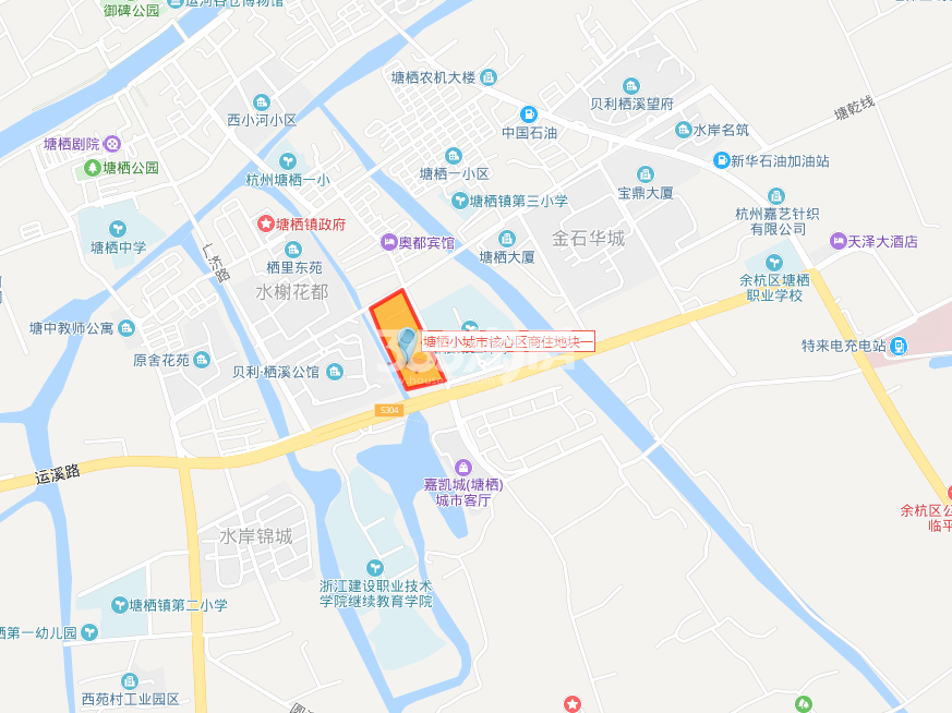 观棠明月府交通图