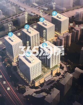 中豪国际鸟瞰图
