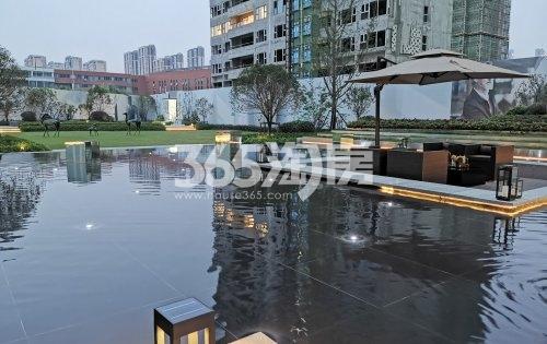 九龙仓邂湾澜庭售楼处景观实景图