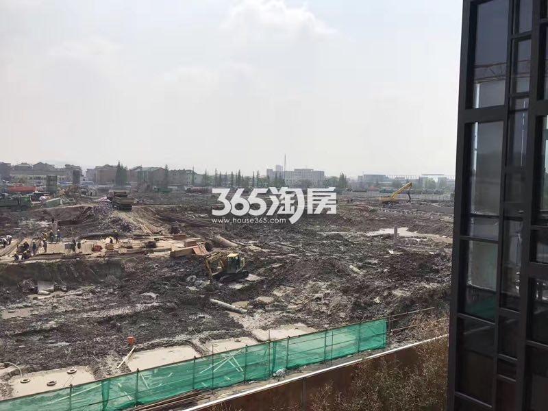 碧桂园天麓府施工实景图 2017年4月摄